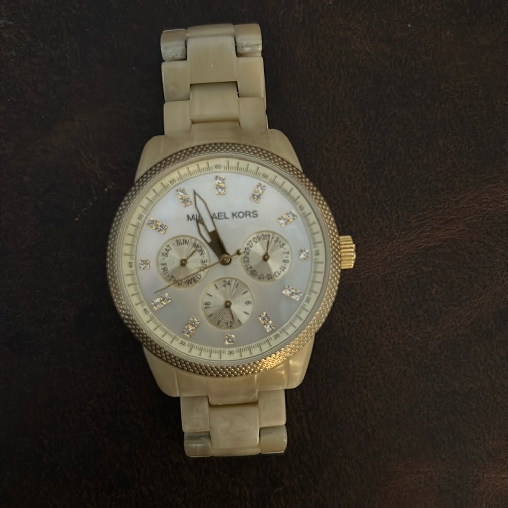 Michael Kors Ritz Horn Watch